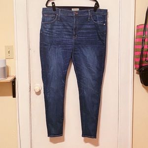 Madewell High Rise Skinny Jeans 22